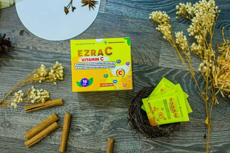 Thực Phẩm Bảo Vệ Sức Khỏe Ezra C Hỗ Trợ Miễn Dịch